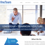 Website Design - oneteamleadership.com