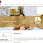 Website Design - gatherwine.com