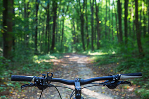 mountain biking